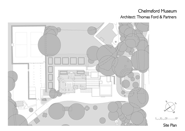 Chelmsford Museum - Site Plan